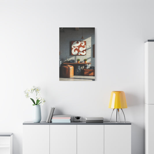 Refined Industrial Aesthetics Wall Art & Canvas Print