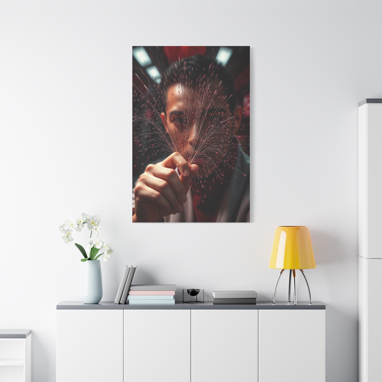 Sanguine Serenity Art Wall Art & Canvas Print