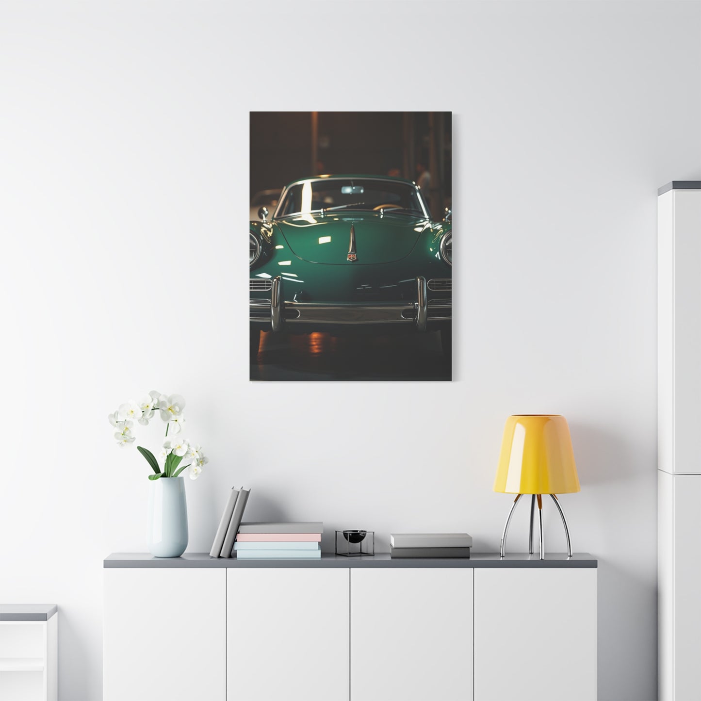 Refined Retro Roadway Wall Art & Canvas Print