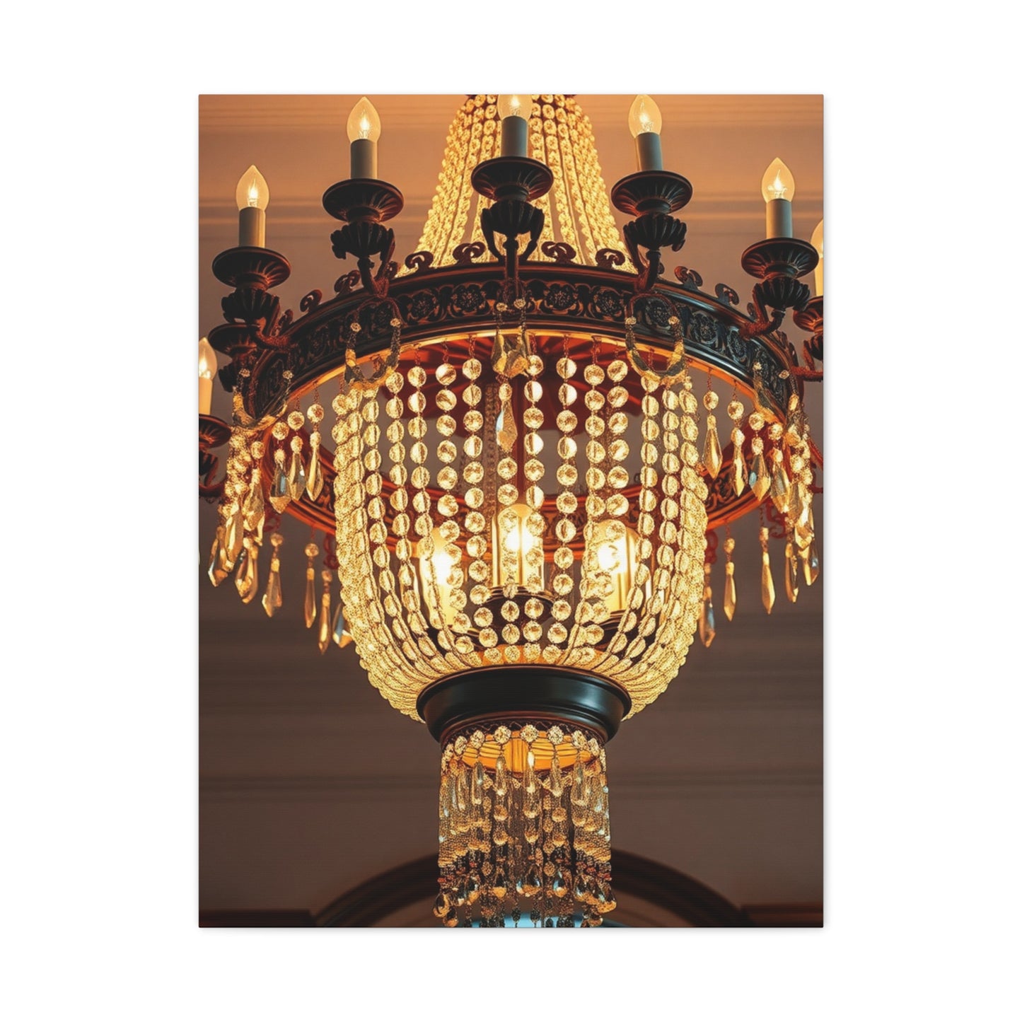 Vision Chandelier Art Art Wall Art & Canvas Print