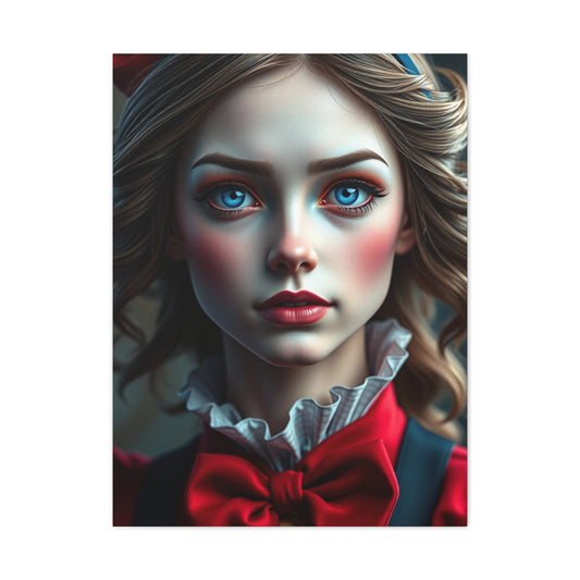 Vision Alice In Wonderland Characters Art Art Wall Art & Canvas Print