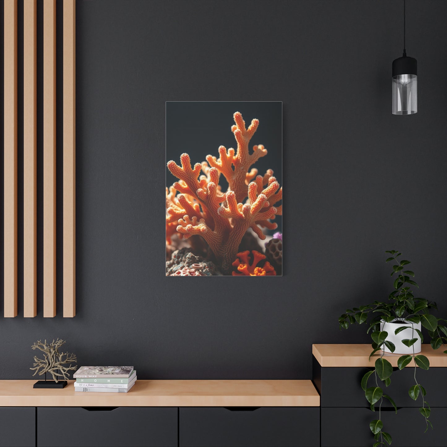 Vision Coral Art Art Wall Art & Canvas Print
