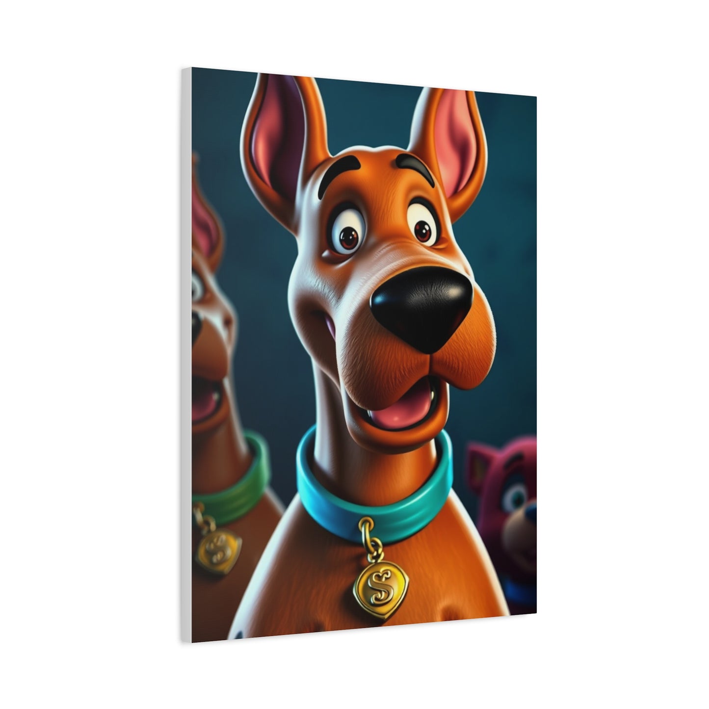 Scooby-Doo (TV Series) Characters Art Refined Canvas Wall Art & Canvas Print