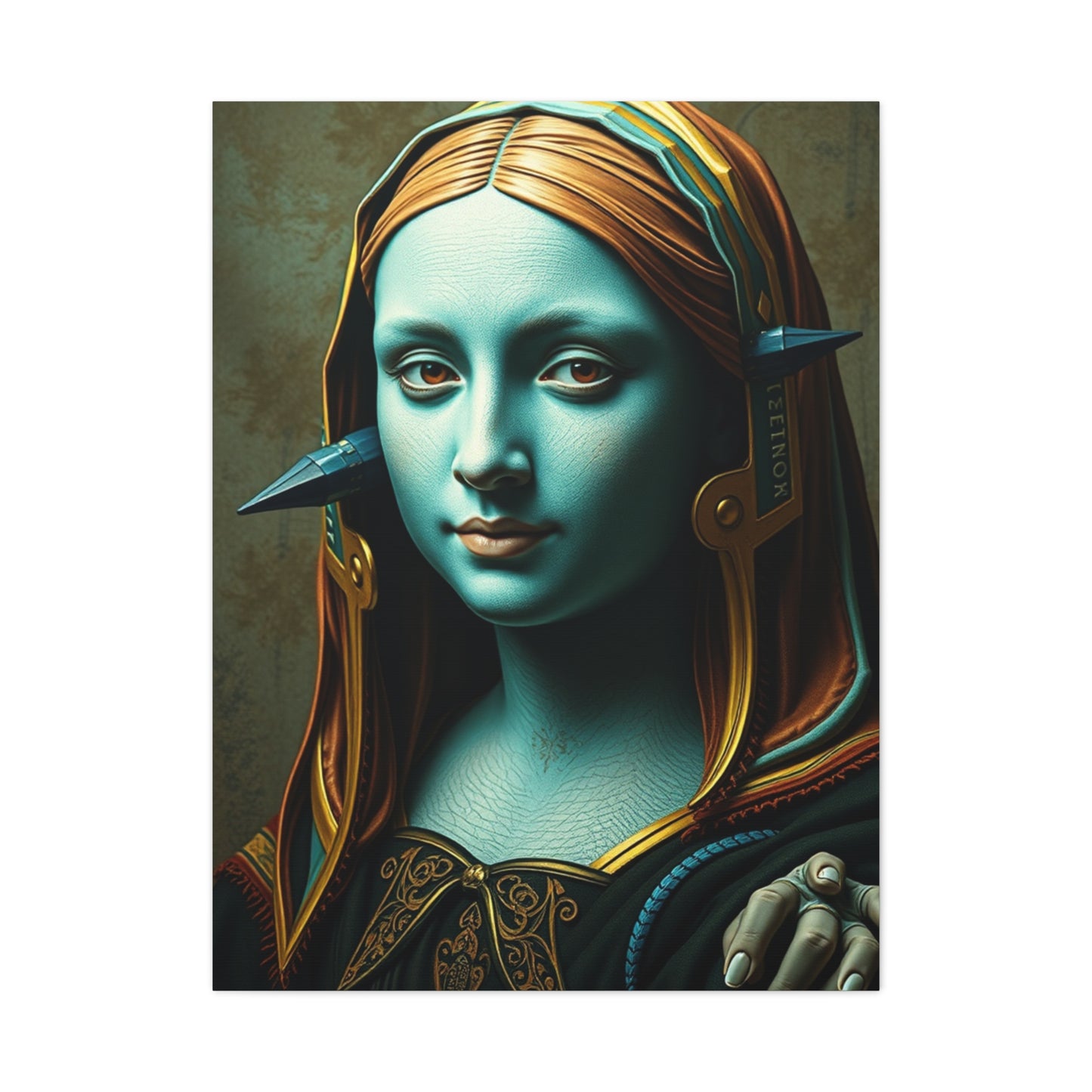 Majestic Figure Tapestry Wall Art & Canvas Print