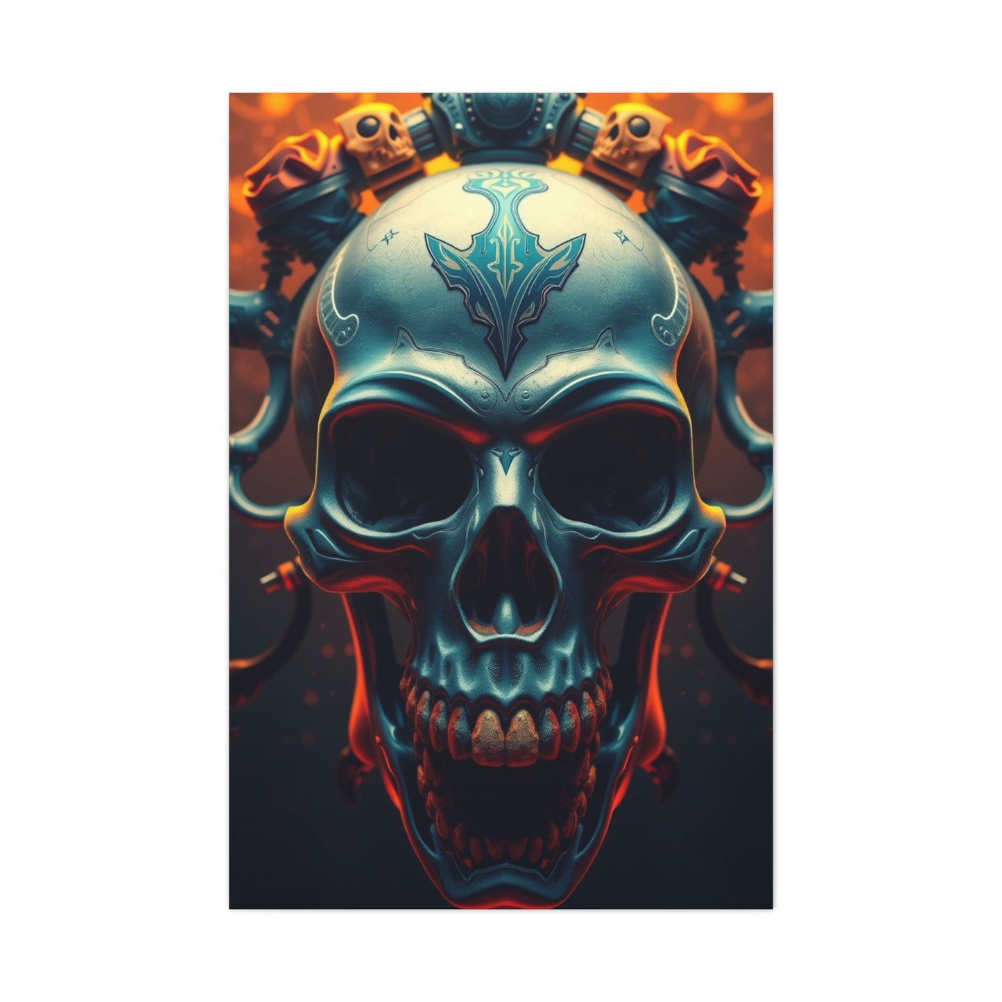 Sublime Skull Exhibit Wall Art & Canvas Print
