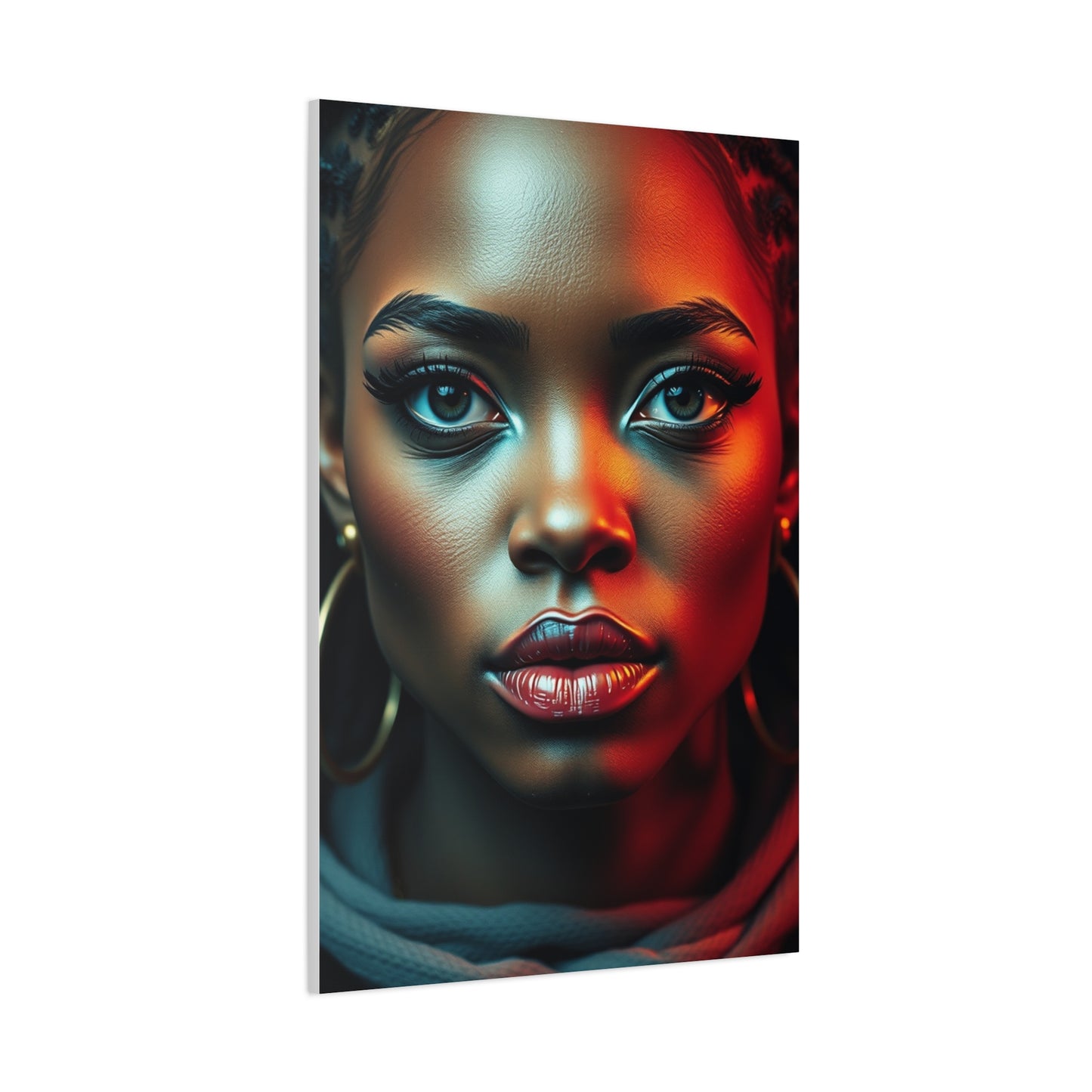 Lady Basquiats Palette Prestige Wall Art & Canvas Print