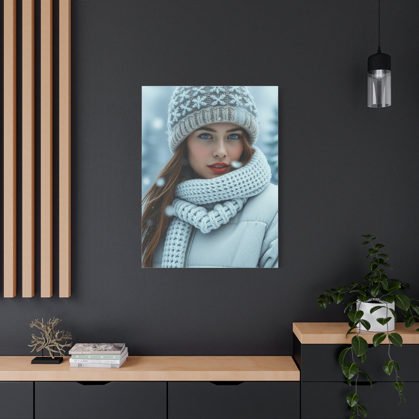 Icy Tranquility Wall Art Wall Art & Canvas Print