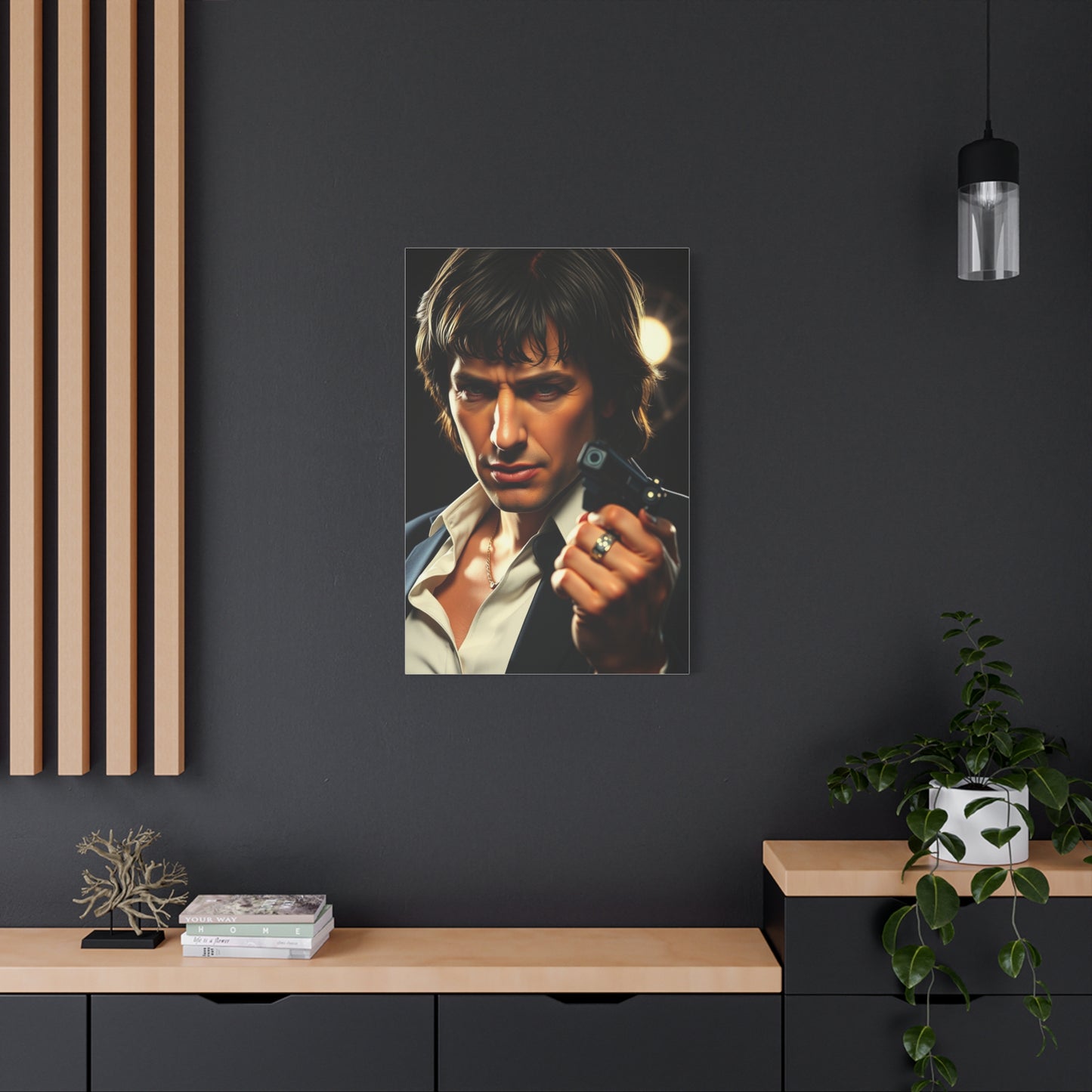 Vision Pulp Fiction Character Art Art Wall Art & Canvas Print