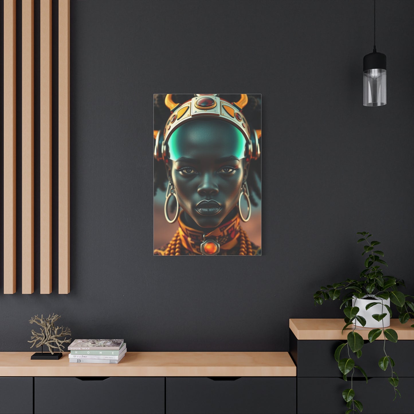 Supreme Afrofuturism Art Collection Wall Art & Canvas Print