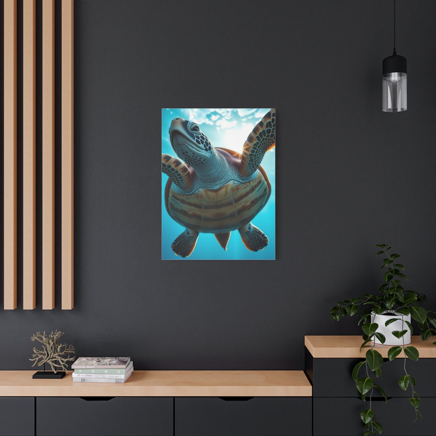 Aqua Sovereign Tableau Wall Art & Canvas Print