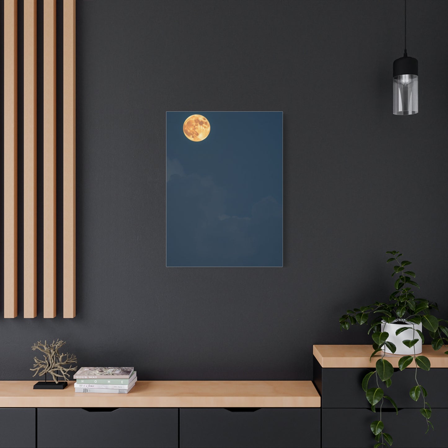 Supreme Full Moon Art Collection Wall Art & Canvas Print