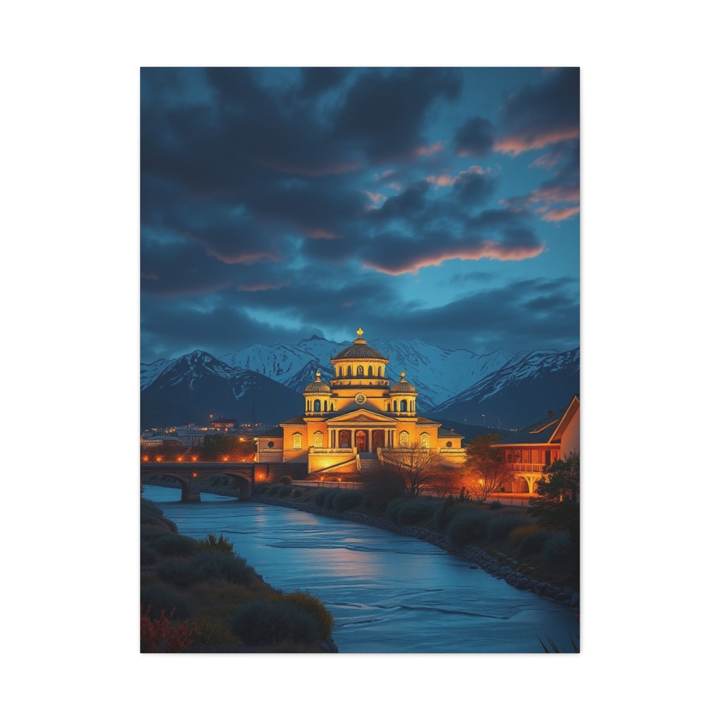 Regal Terrain Portraiture Wall Art & Canvas Print