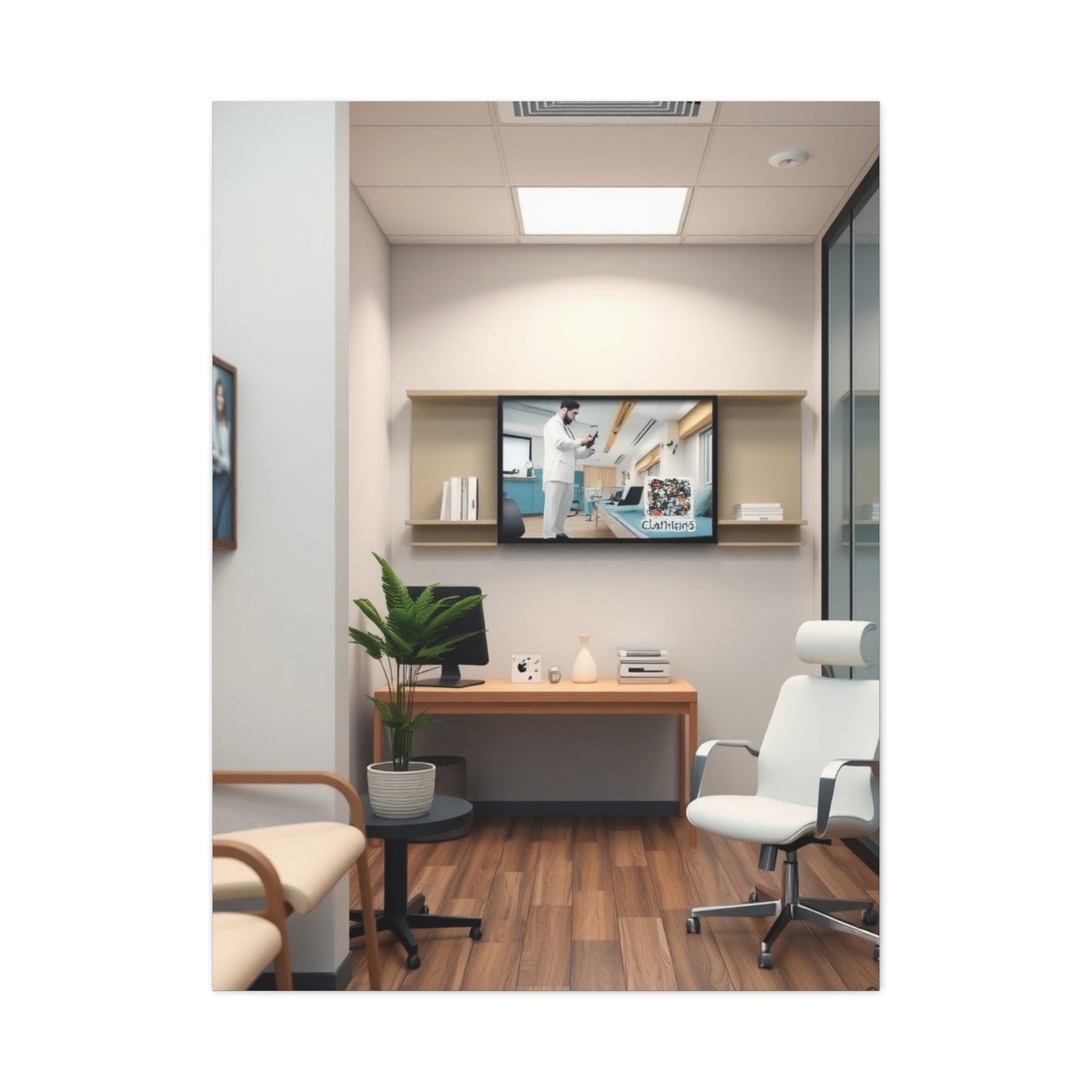 Clinic Office Decor Art Supreme Gallery Wall Art & Canvas Print