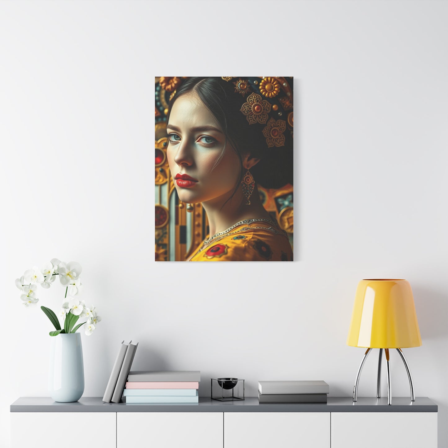 Ethereal Gold Tapestry