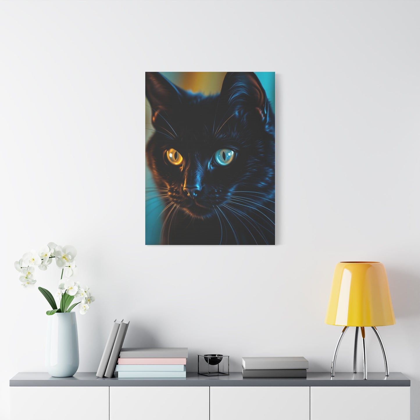 Black Cat Art Supreme Gallery Wall Art & Canvas Print