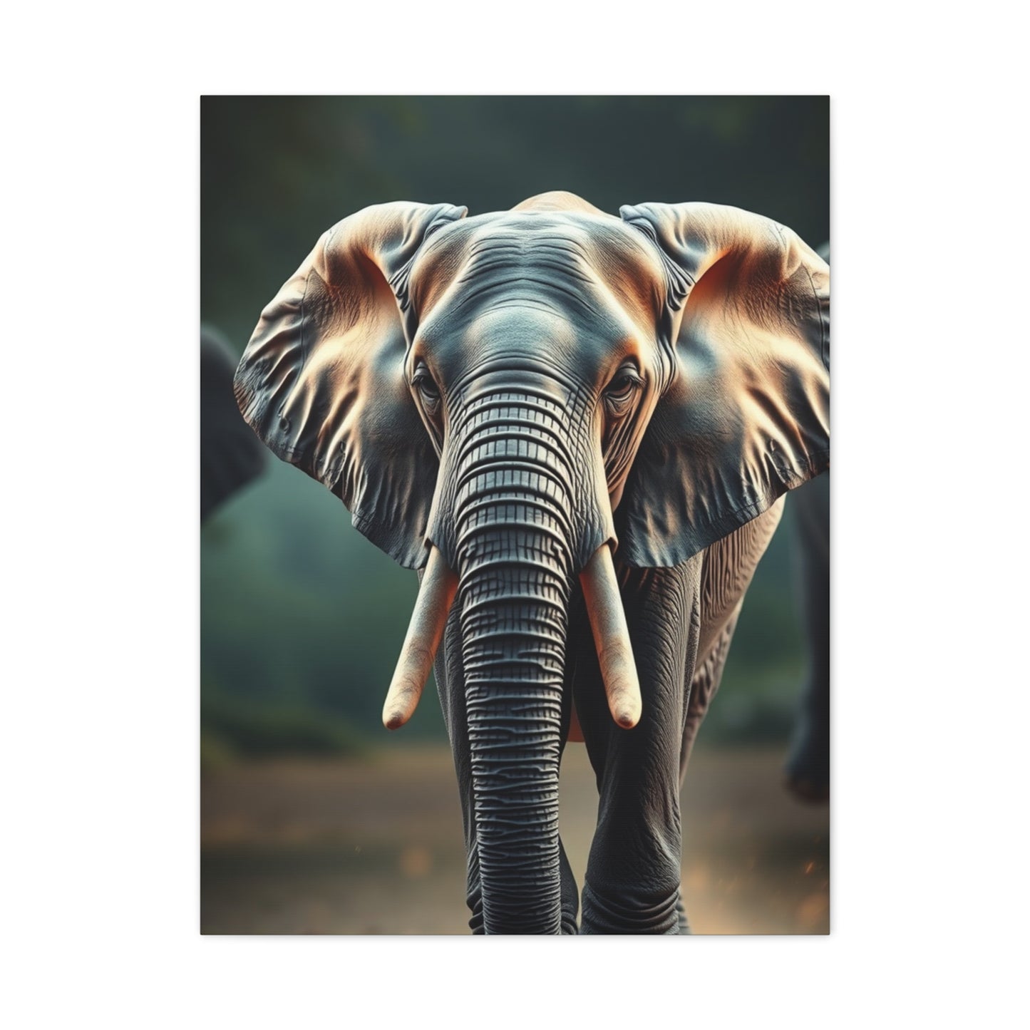 Elephantine Elegance Canvas Wall Art & Canvas Print
