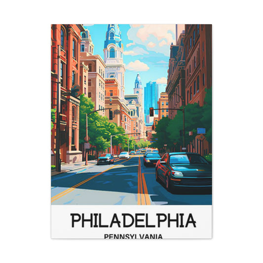 Philadelphia Pennsylvania Poster Wall Art & Canvas Prints