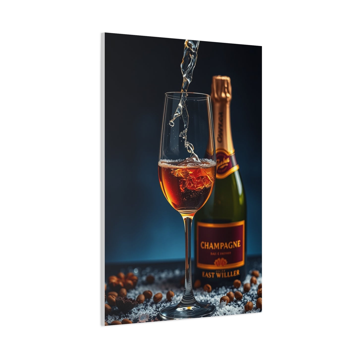 Supreme Champagne Art Collection Wall Art & Canvas Print
