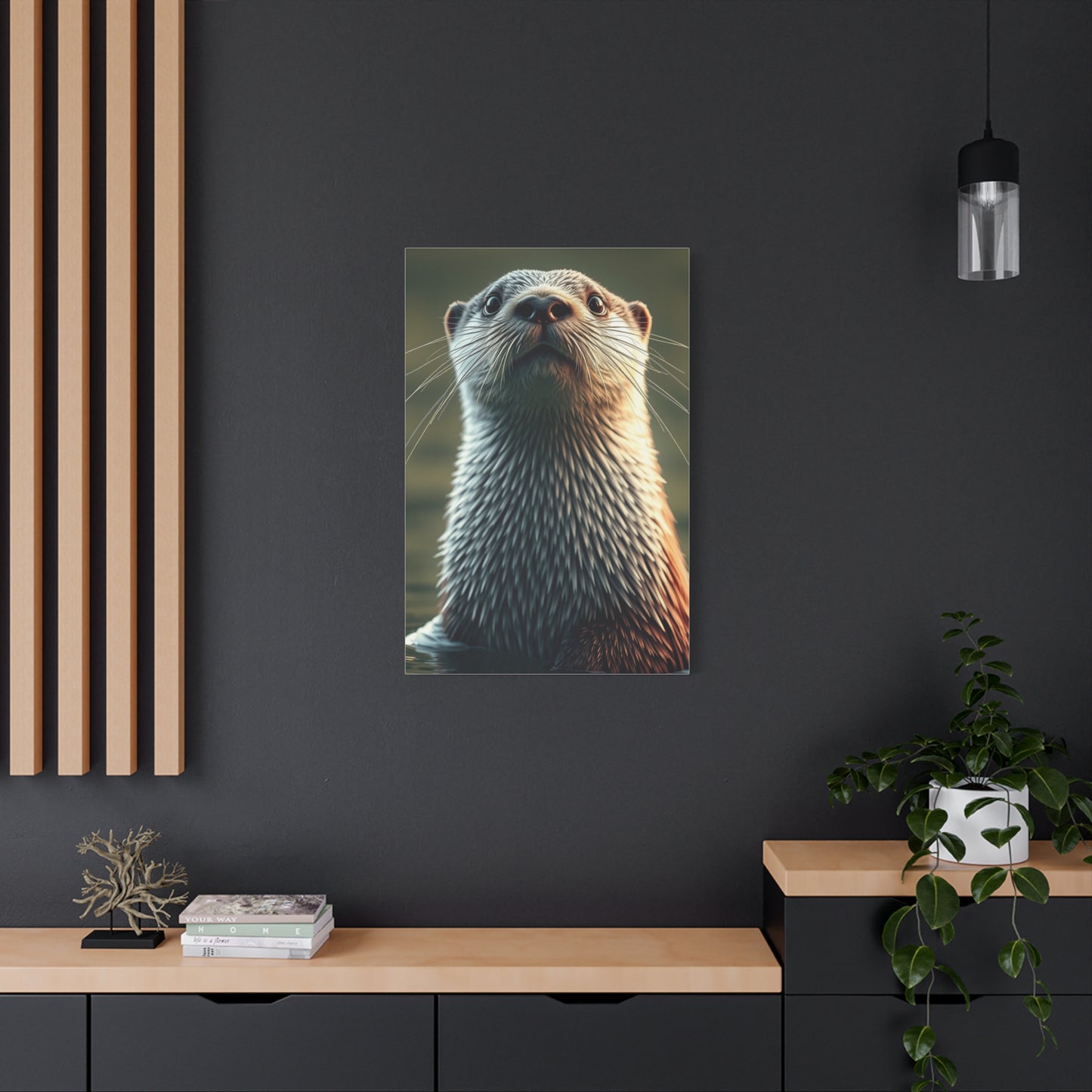 Otter Art Refined Canvas Wall Art & Canvas Print