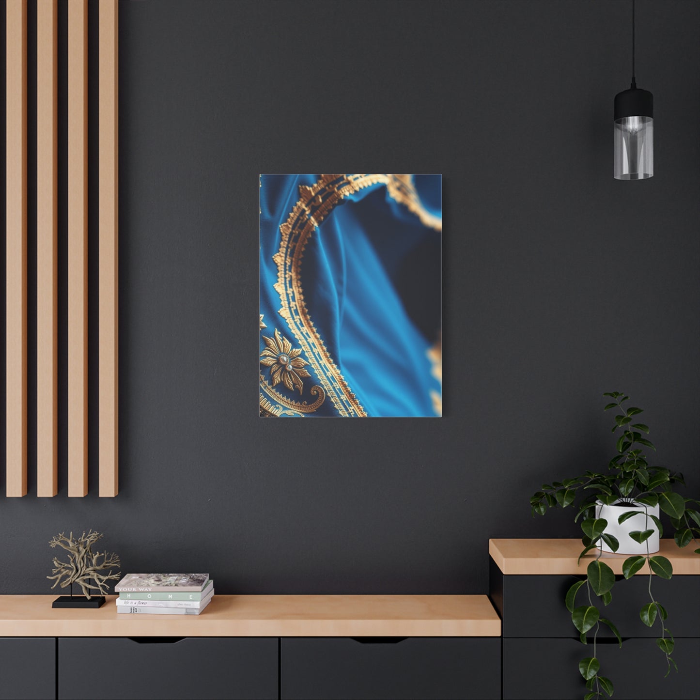 Collection Blue & Gold Art Art Wall Art & Canvas Print