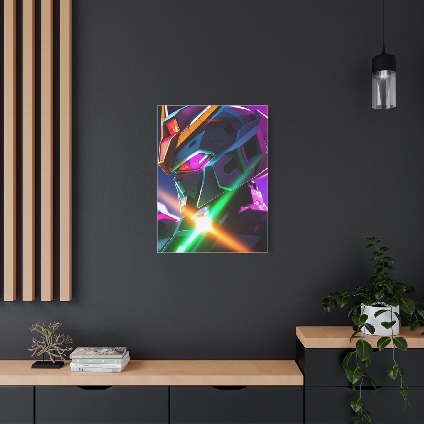 Gundam Art Refined Canvas Wall Art & Canvas Print