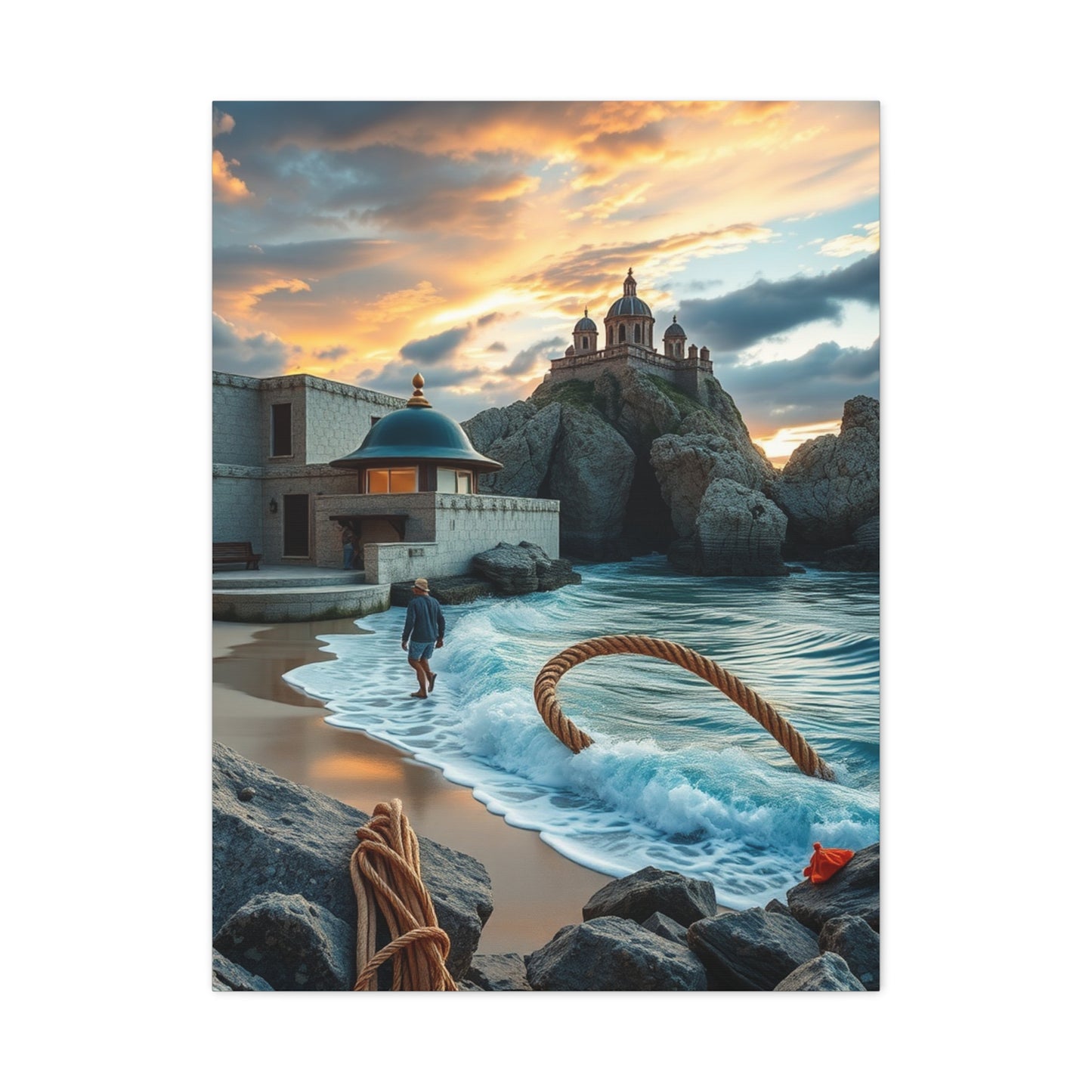 Coastal Splendor Canvas Wall Art & Canvas Print