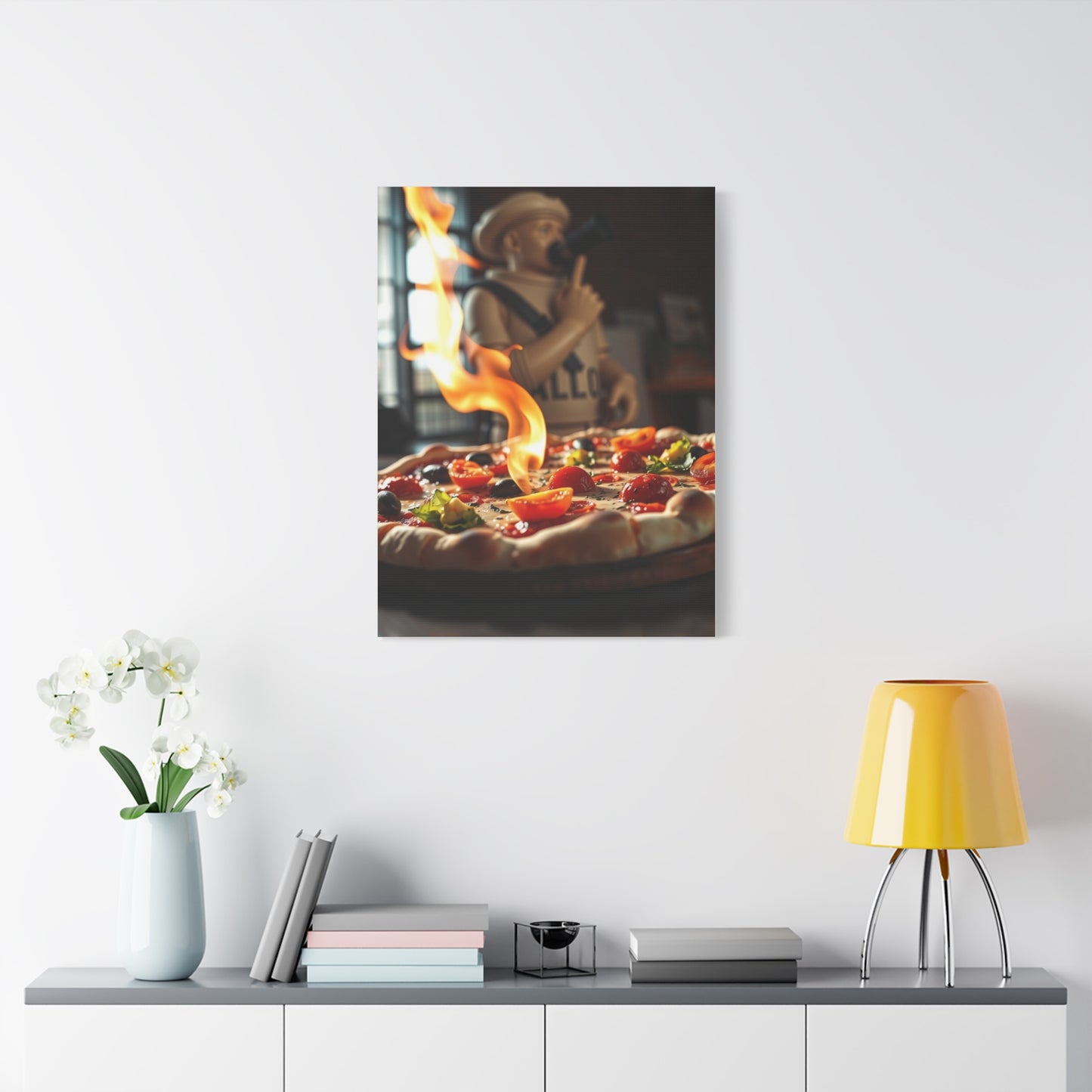Vision Pizza Art Art Wall Art & Canvas Print