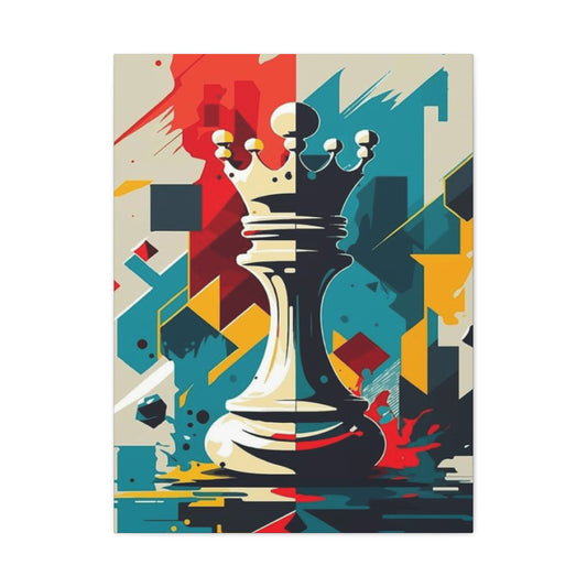 Abstract Chess Piece Wall Art & Canvas Prints