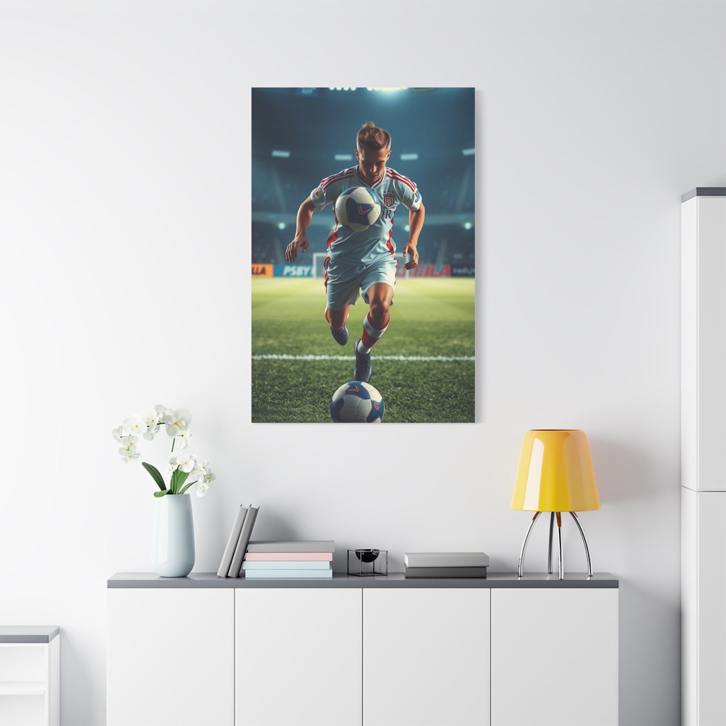 Masterpiece Soccer Art Vision Wall Art & Canvas Print