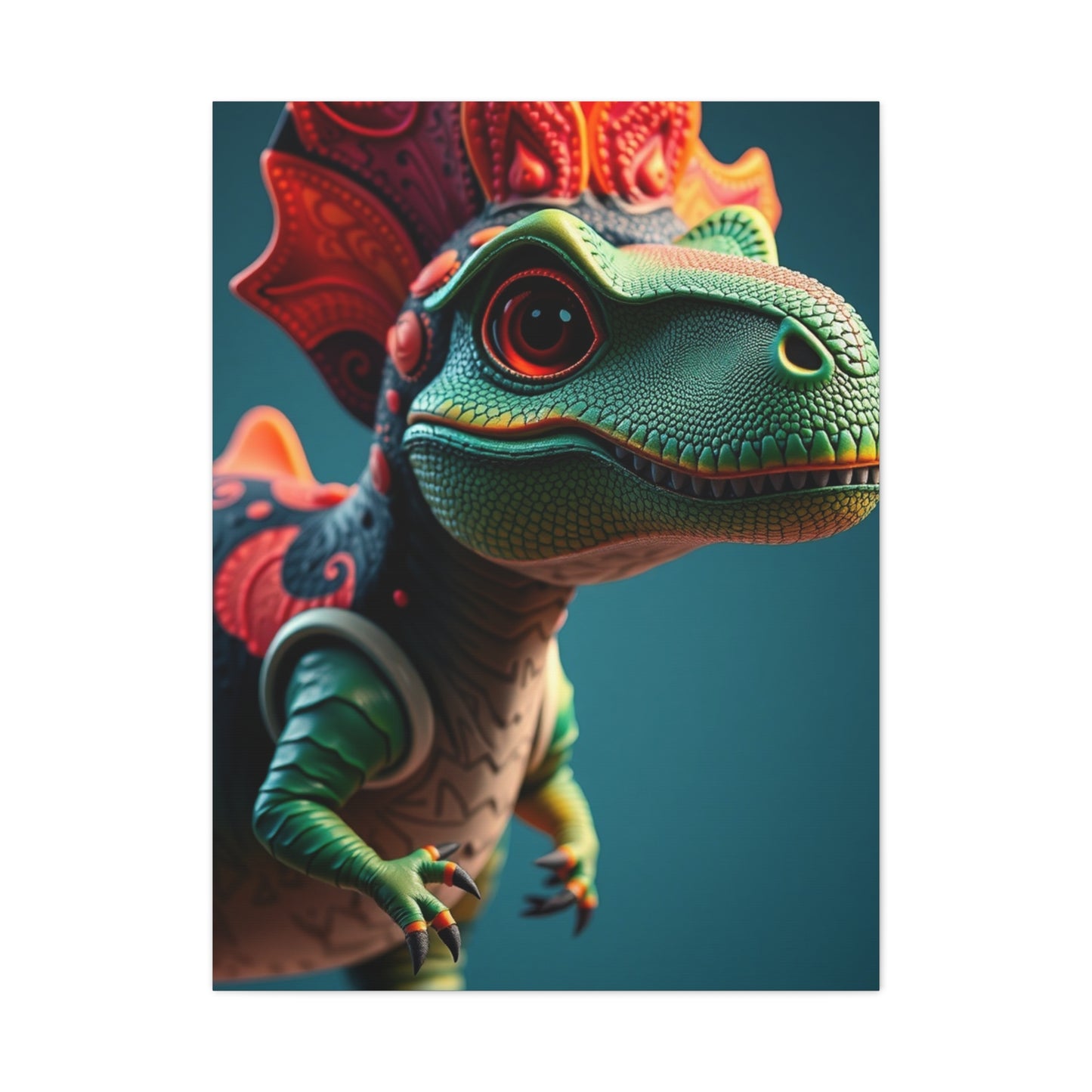 Kid’s Dinosaur Art Supreme Gallery Wall Art & Canvas Print