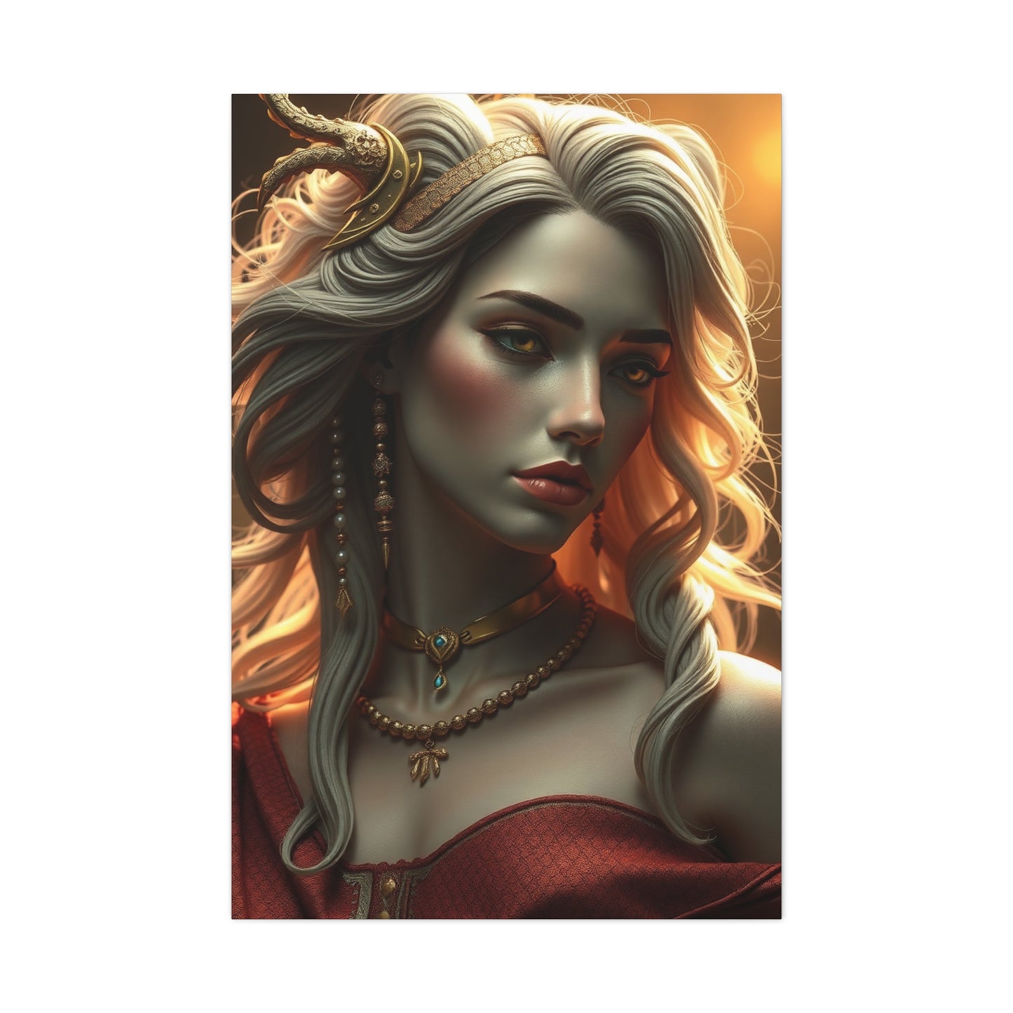 Refined Zodiac Serenity Canvas