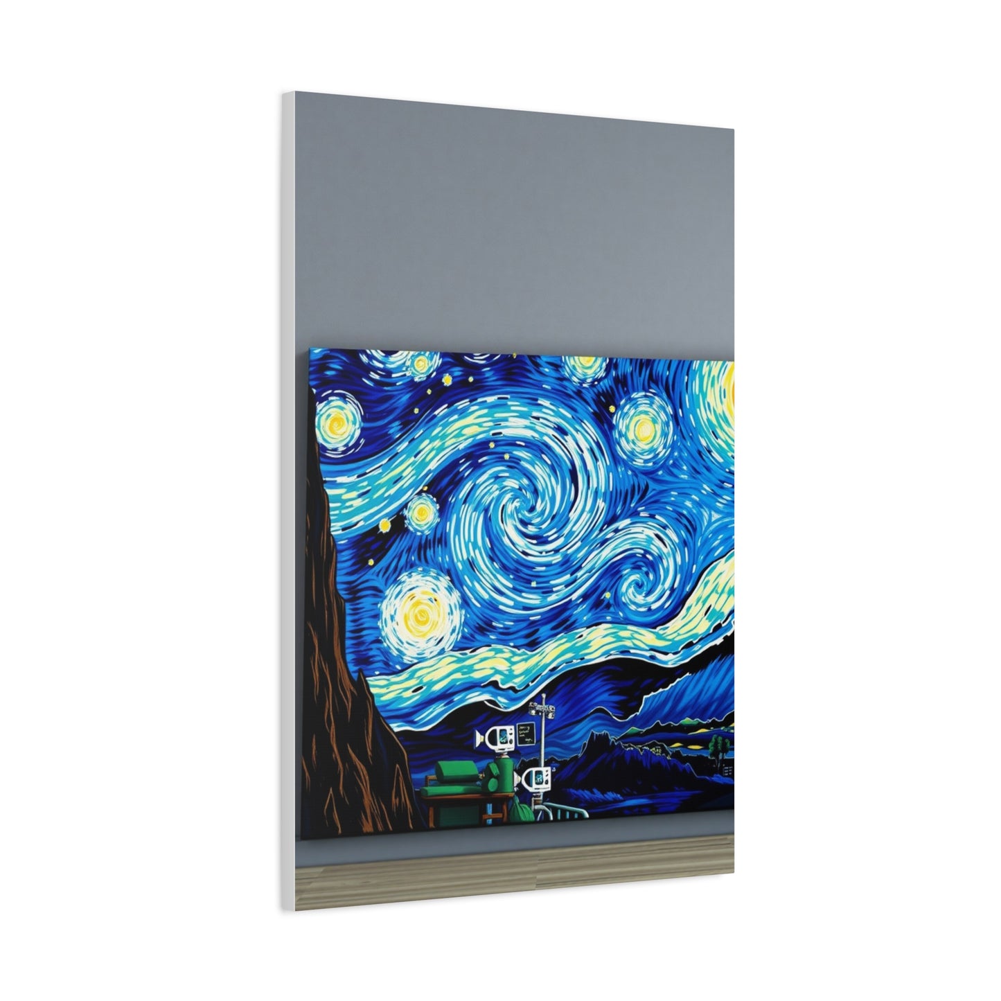 The Starry Night Canvas Art Refined Canvas Wall Art & Canvas Print