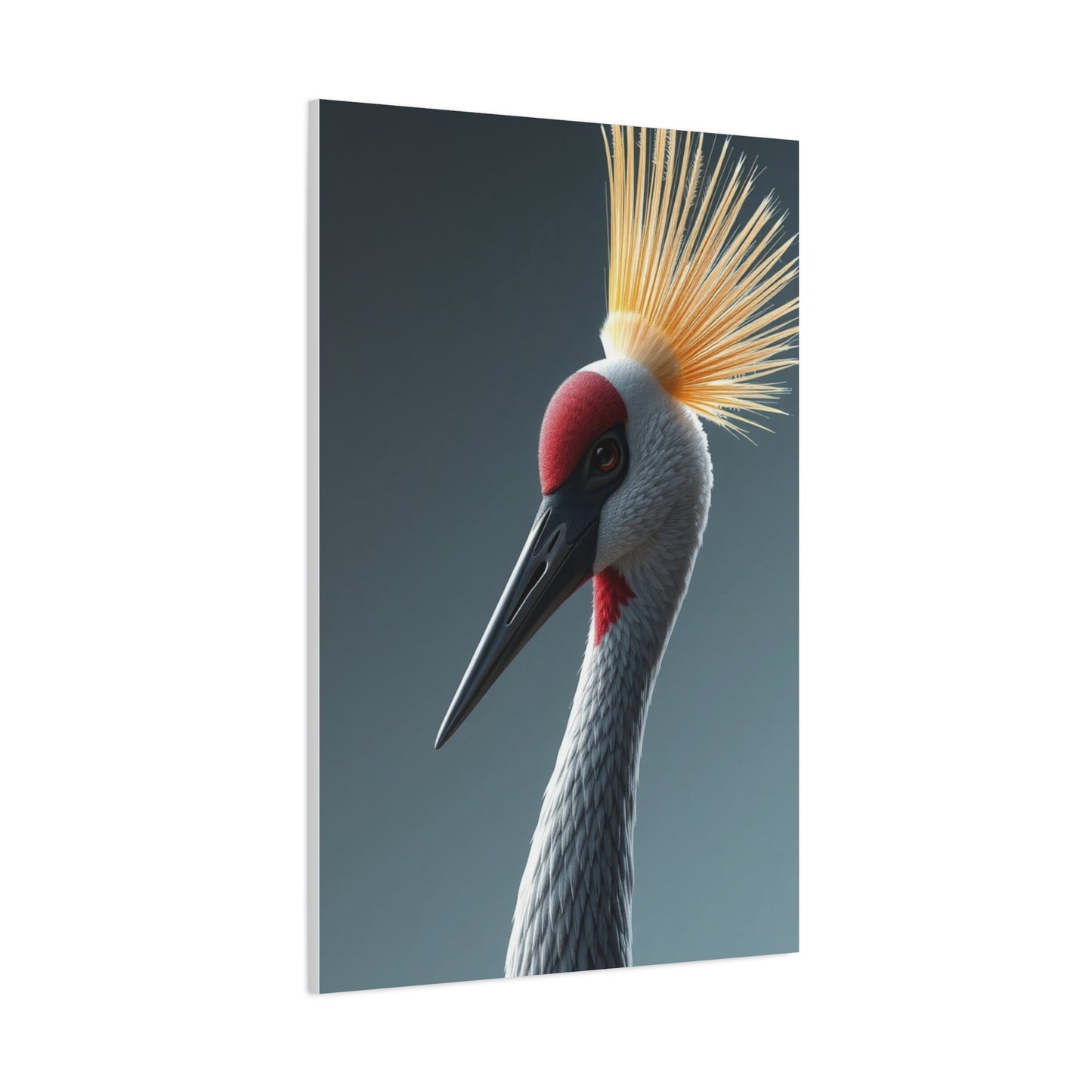 Crane Bird Art Luxury Canvas Wall Art & Canvas Print