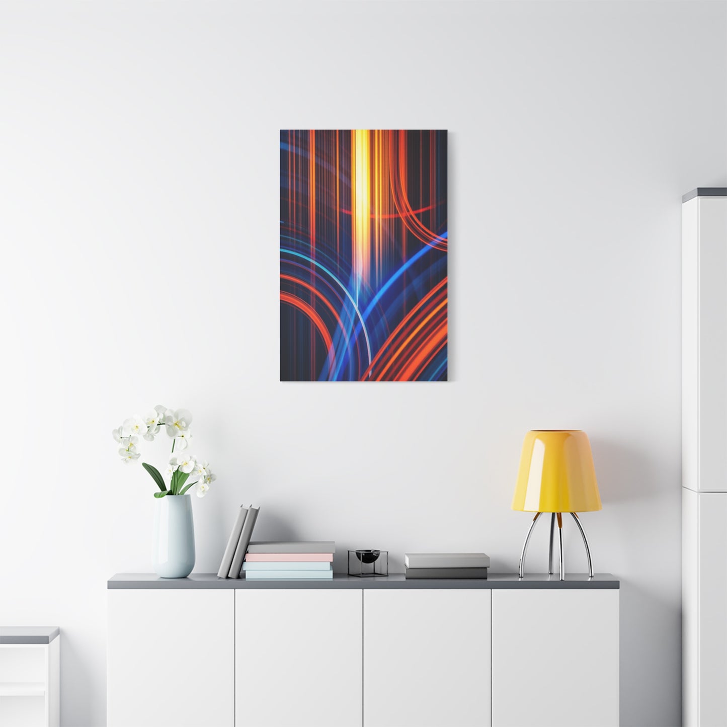 Masterpiece Linear Abstract Art Vision Wall Art & Canvas Print
