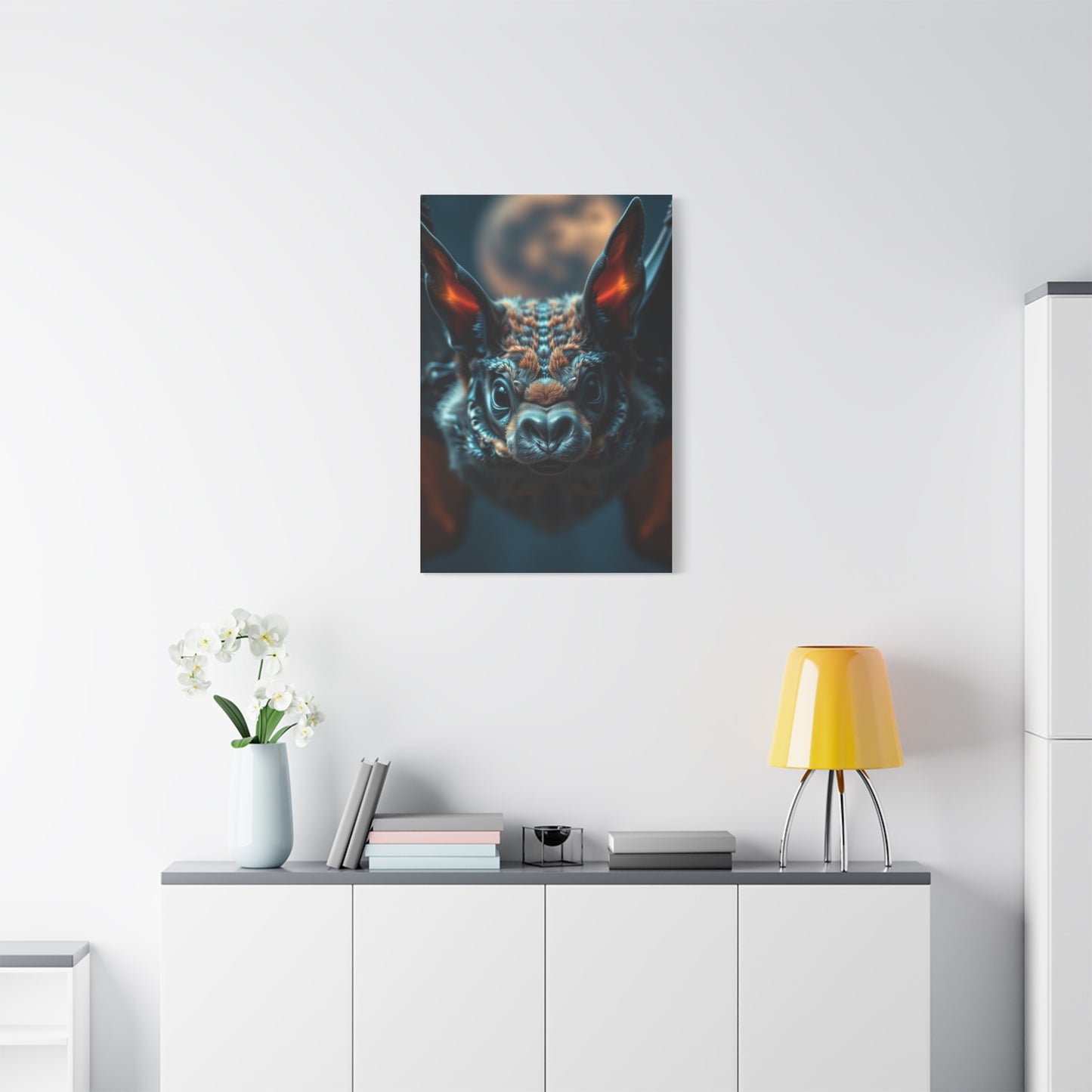Masterpiece Bat Art Vision Wall Art & Canvas Print