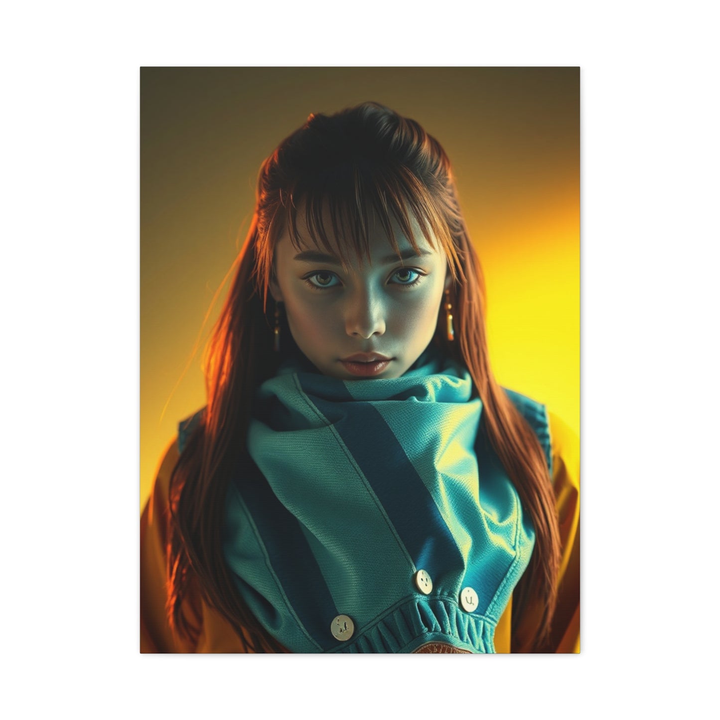 Crisp Elegance Canvas Wall Art & Canvas Print