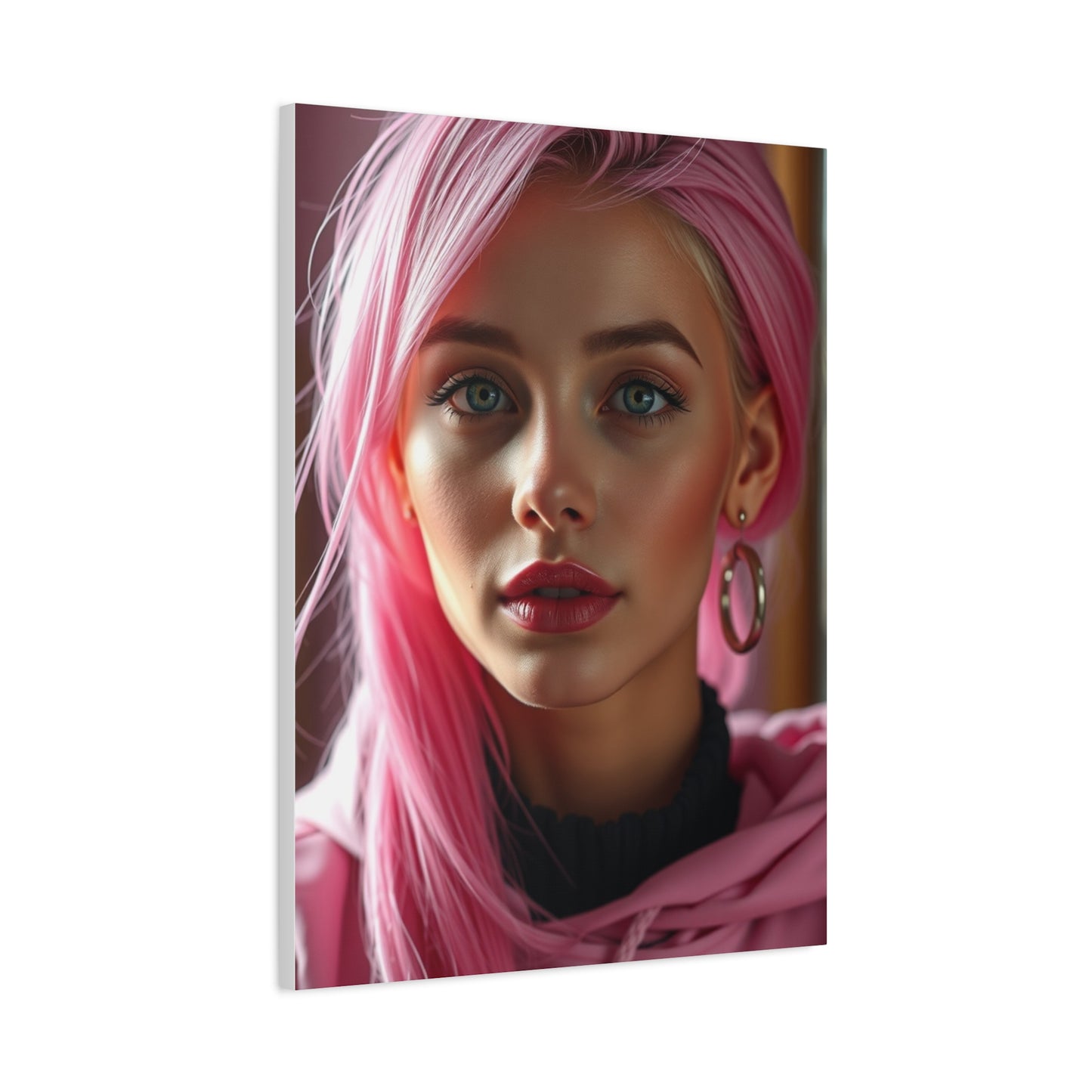 Magenta Harmony Wall Artwork Wall Art & Canvas Print