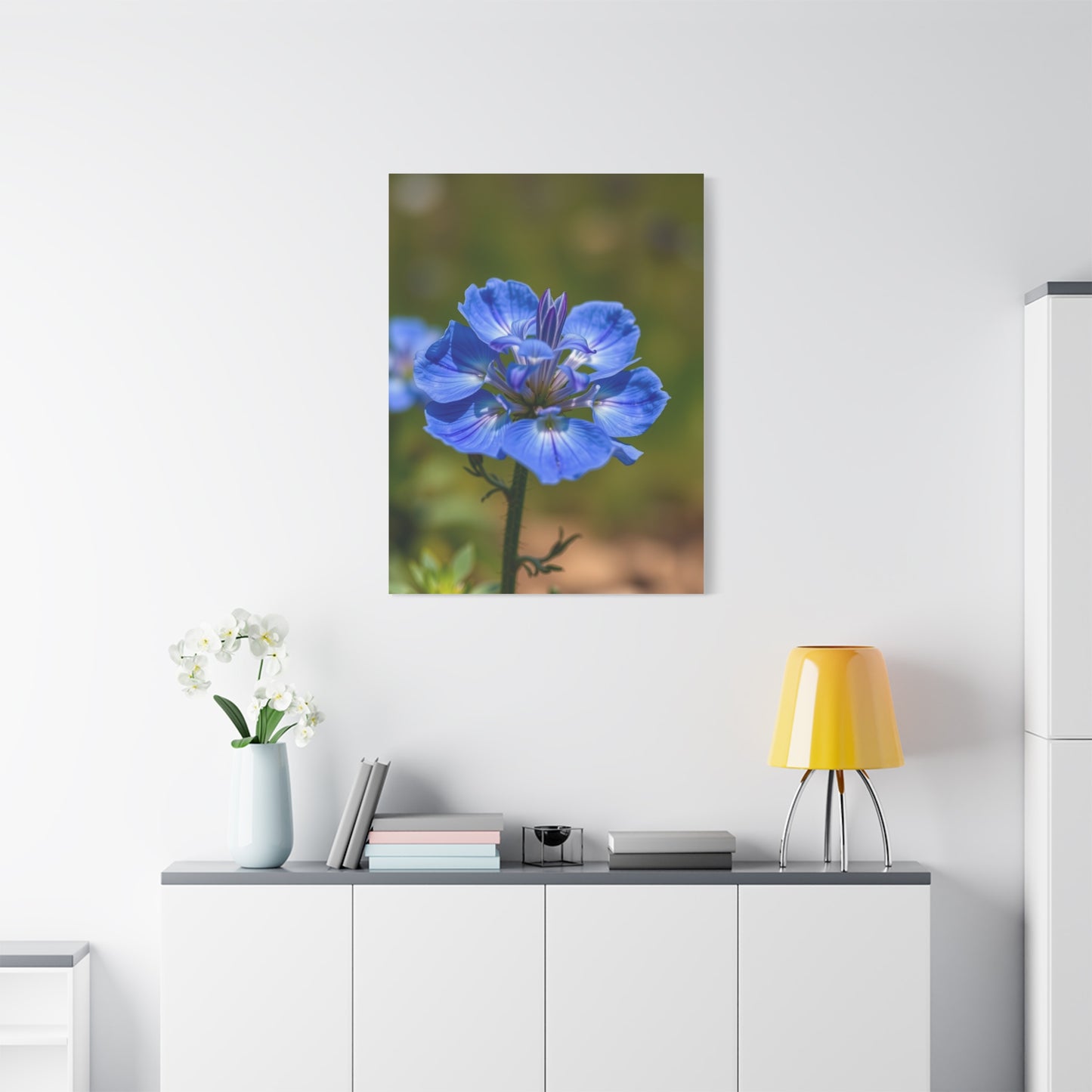 Supreme Bluebonnet Flower Art Collection Wall Art & Canvas Print