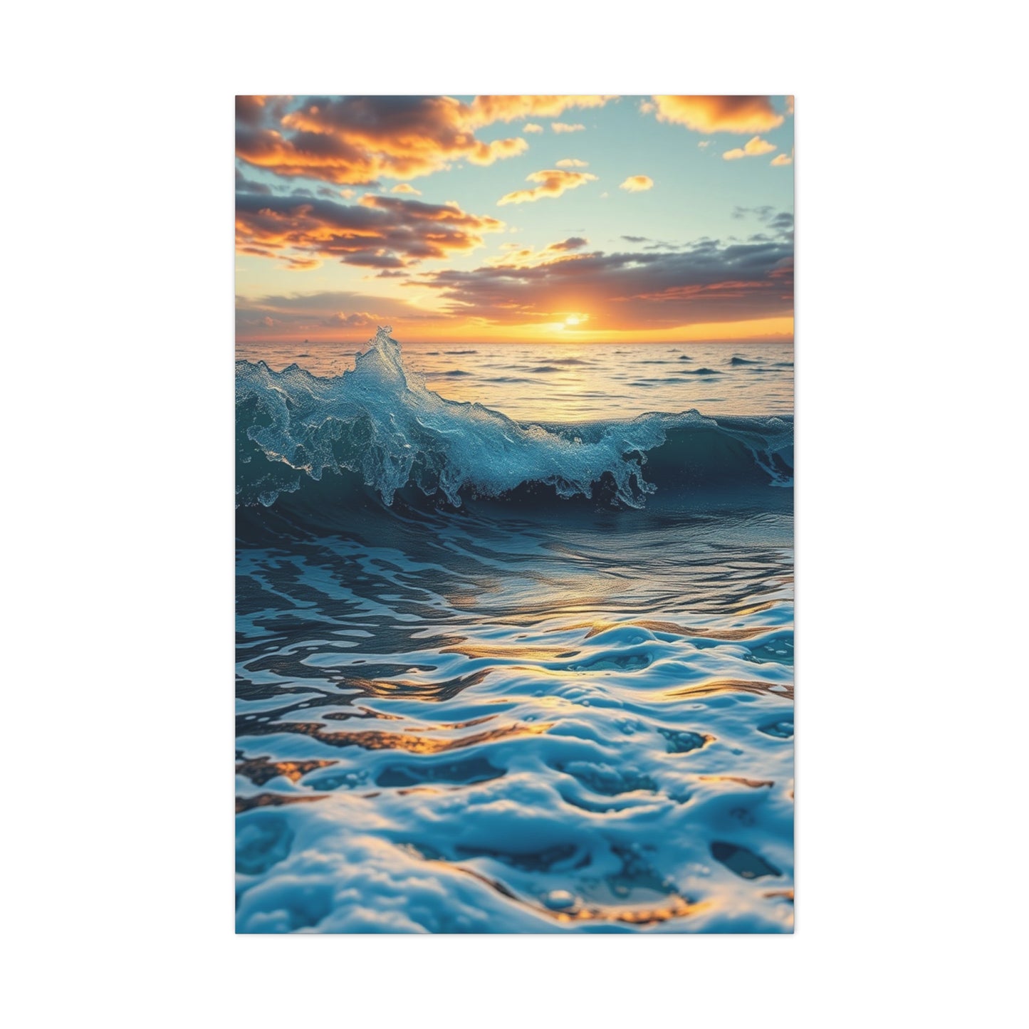 Celestial Tide Symphony Wall Art & Canvas Print