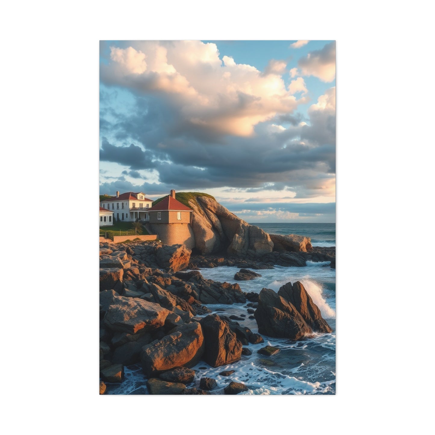 Sea Breeze Reverie Art Wall Art & Canvas Print