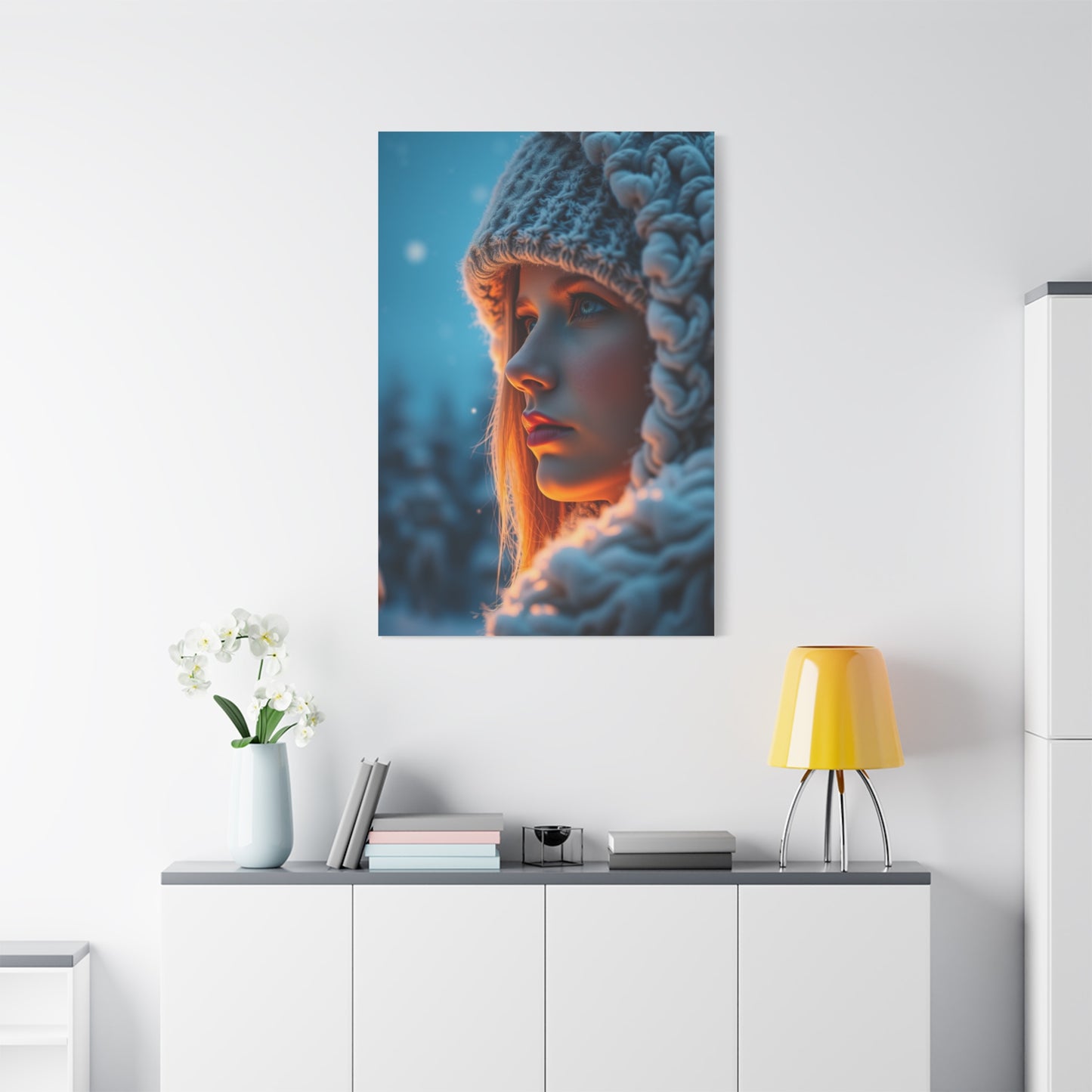 Ethereal Winter Panorama Wall Art & Canvas Print