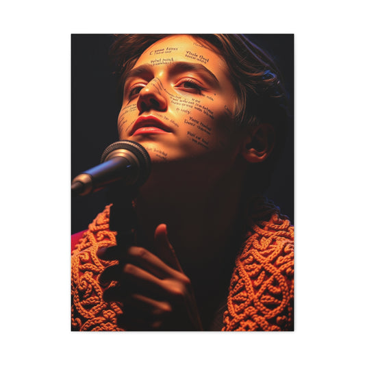 Melodic Verses Elegance wall art & canvas print