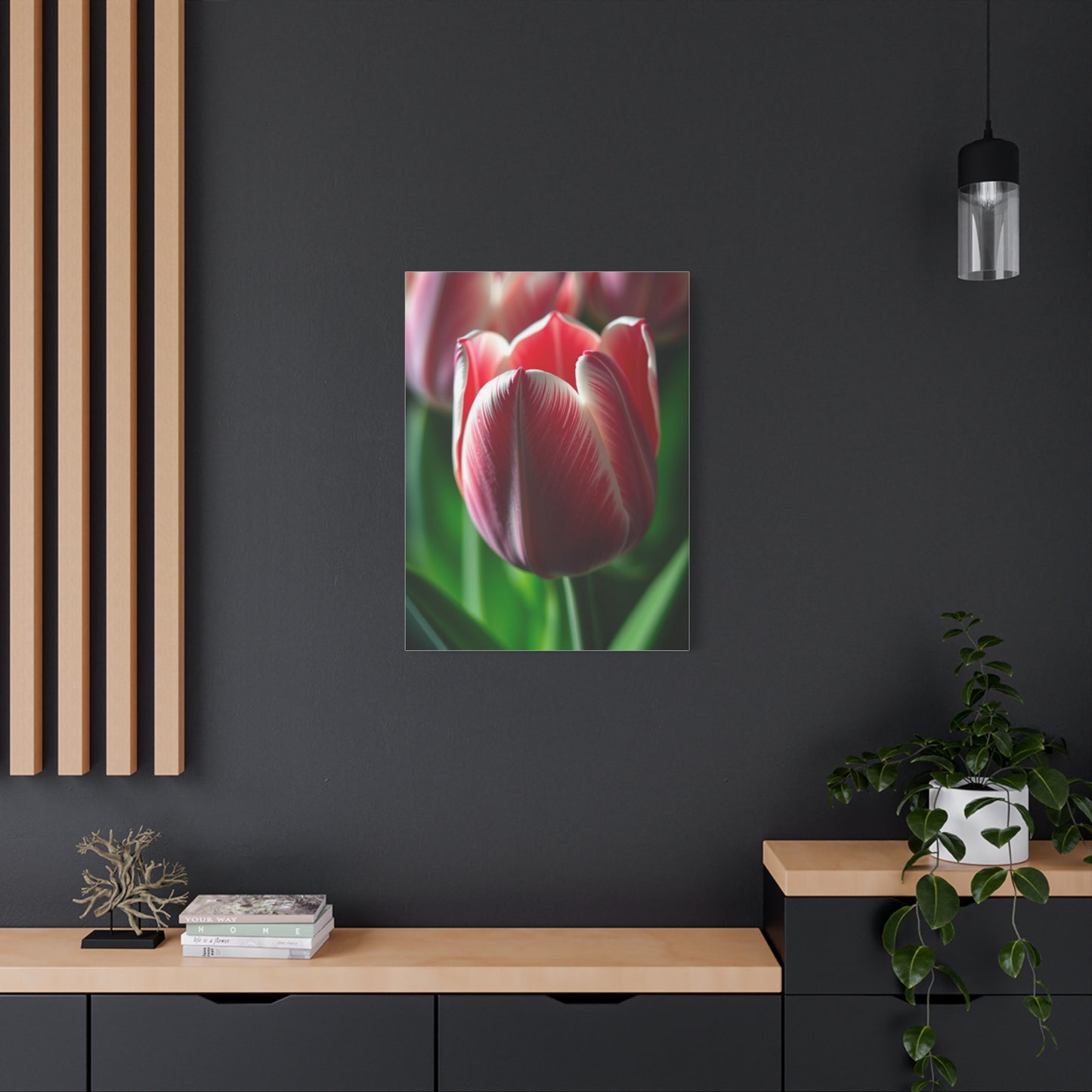 Supreme Tulip Flower Art Collection Wall Art & Canvas Print