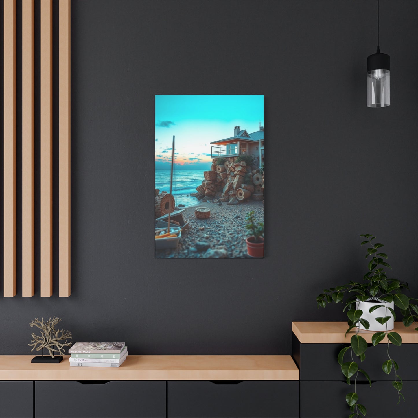 Ocean Breeze Elegance Wall Art & Canvas Print