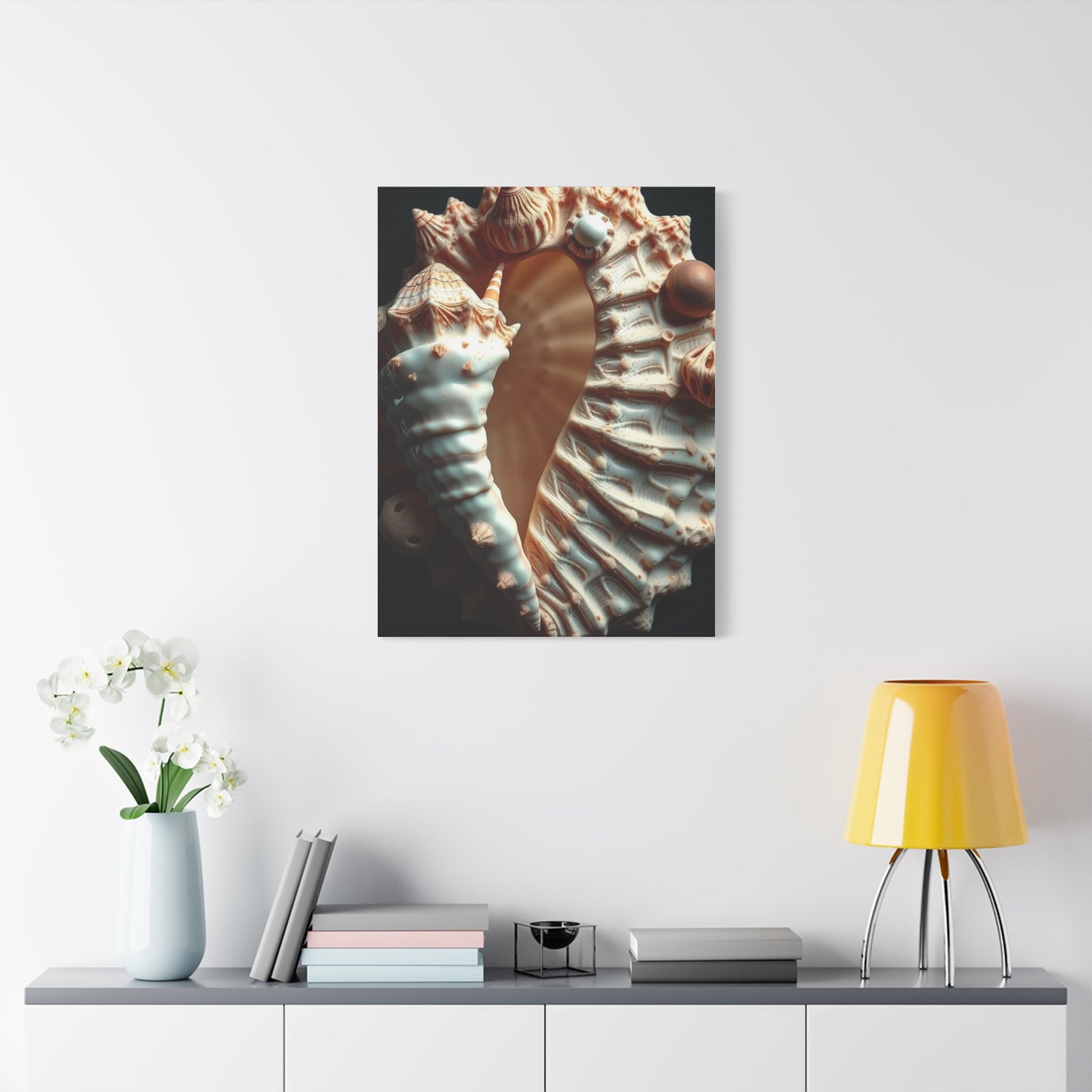 Masterpiece Shells Art Vision Wall Art & Canvas Print