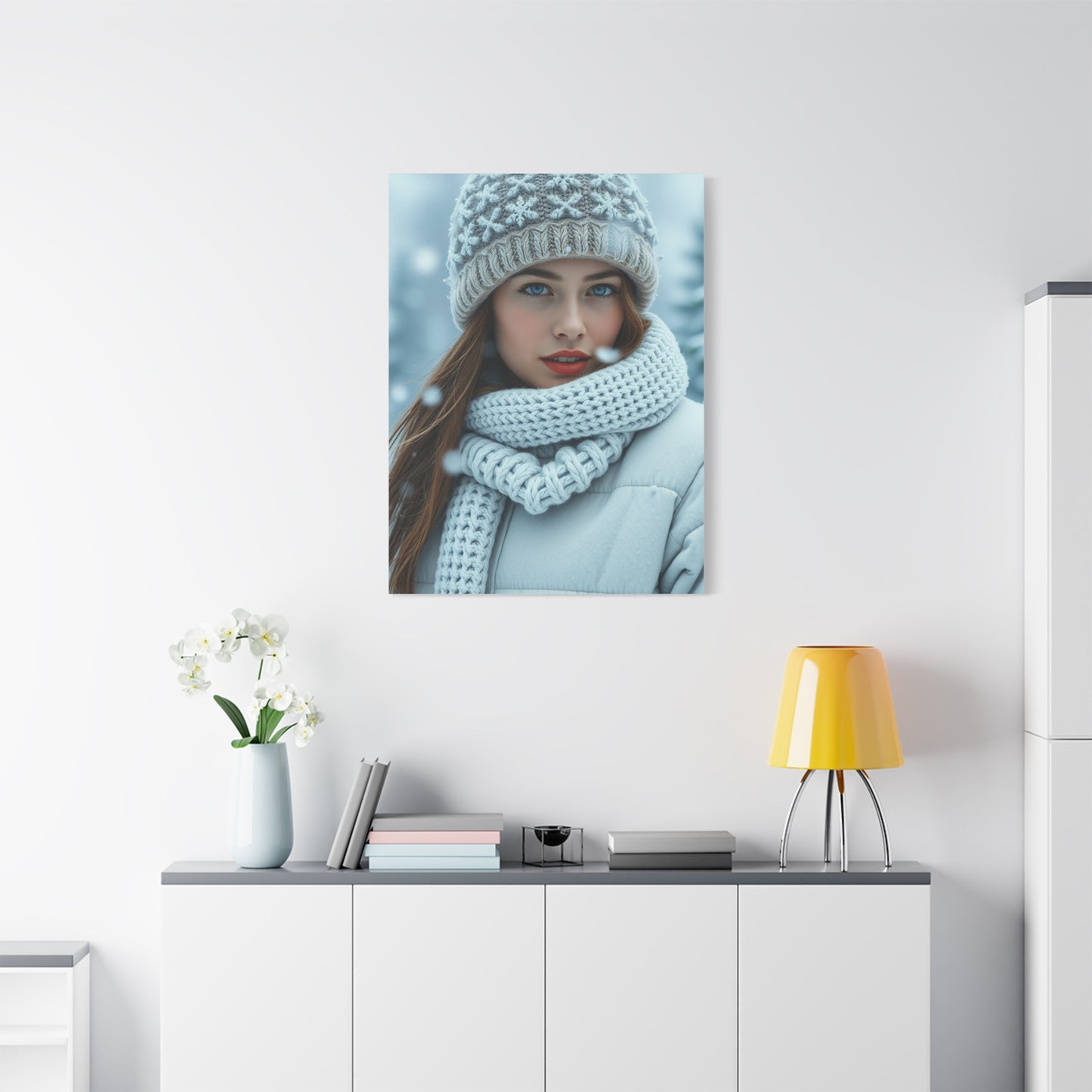 Icy Tranquility Wall Art Wall Art & Canvas Print
