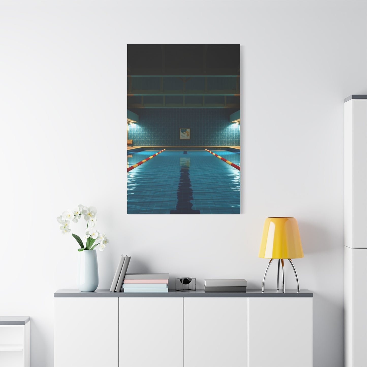 Elite Swimming Pool Art Vision Wall Art & Canvas Print