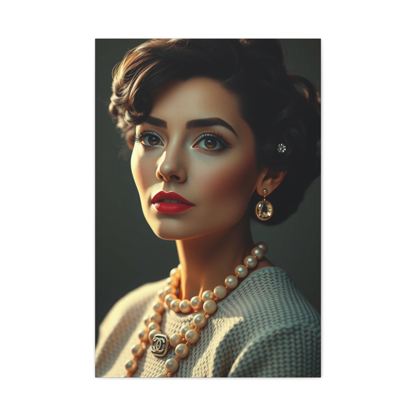 Vision Coco Chanel Art Art Wall Art & Canvas Print