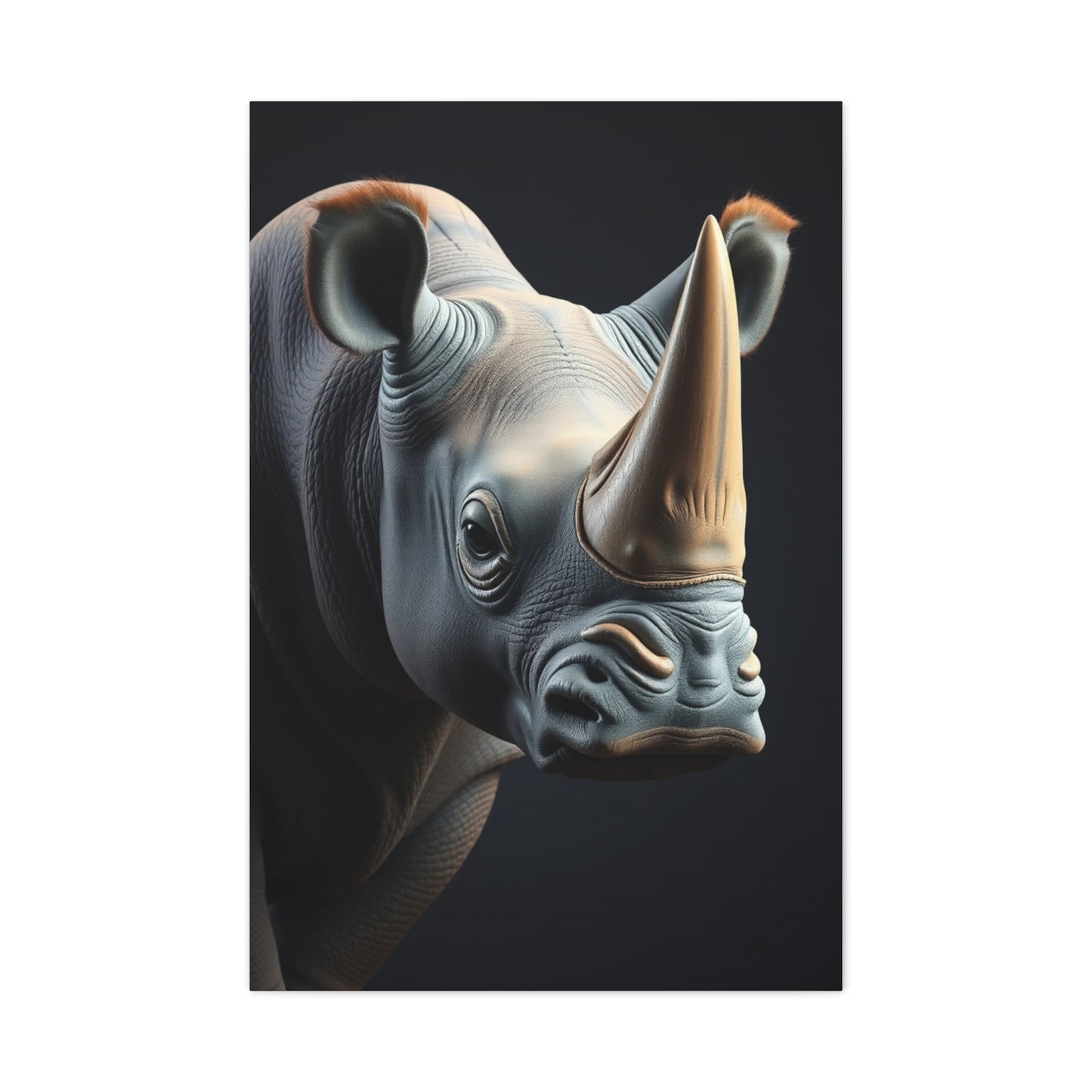 Rhinoceros Art Luxury Canvas Wall Art & Canvas Print