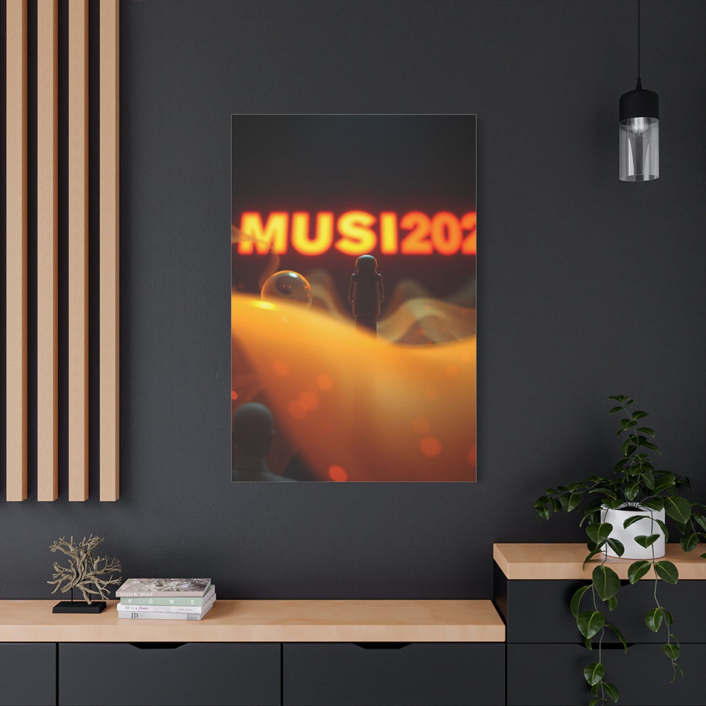Melodic Harmony Canvas Wall Art & Canvas Print